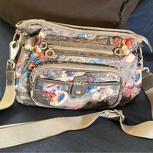 Oilily crossbody hobo floral pattern bag